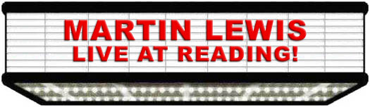 Martin Lewis: Live At Reading!